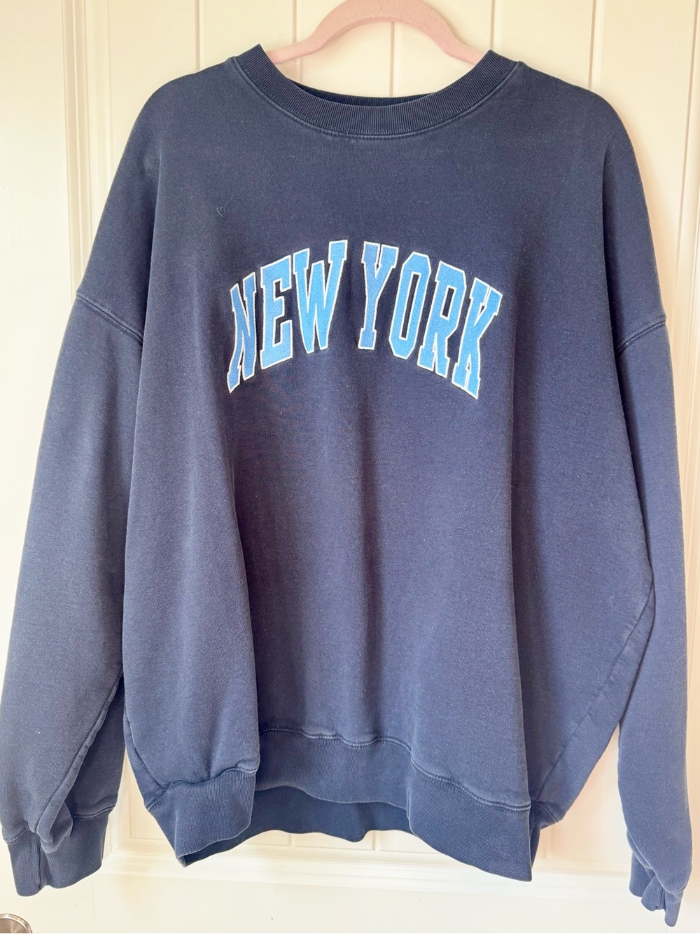 Brandy Melville Navy New York Crewneck